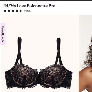 Third Love Lace Balconette Bra - 32G